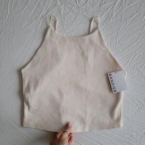 BANDIER LE ORE Women's Ivory Athletic Orvieto Tank